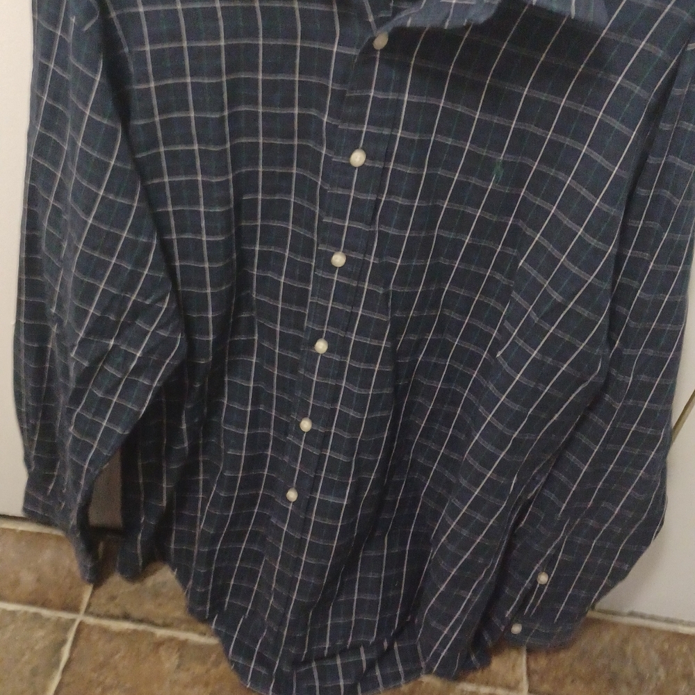 Polo ralph laren   mens dress shirt size large